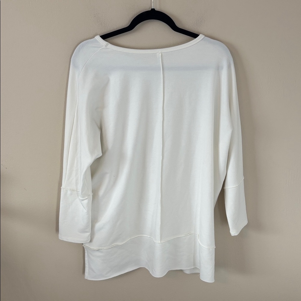 Spanx Stretch Dolman Sleeve 3/4 Sleeve Top - Picture 4 of 7